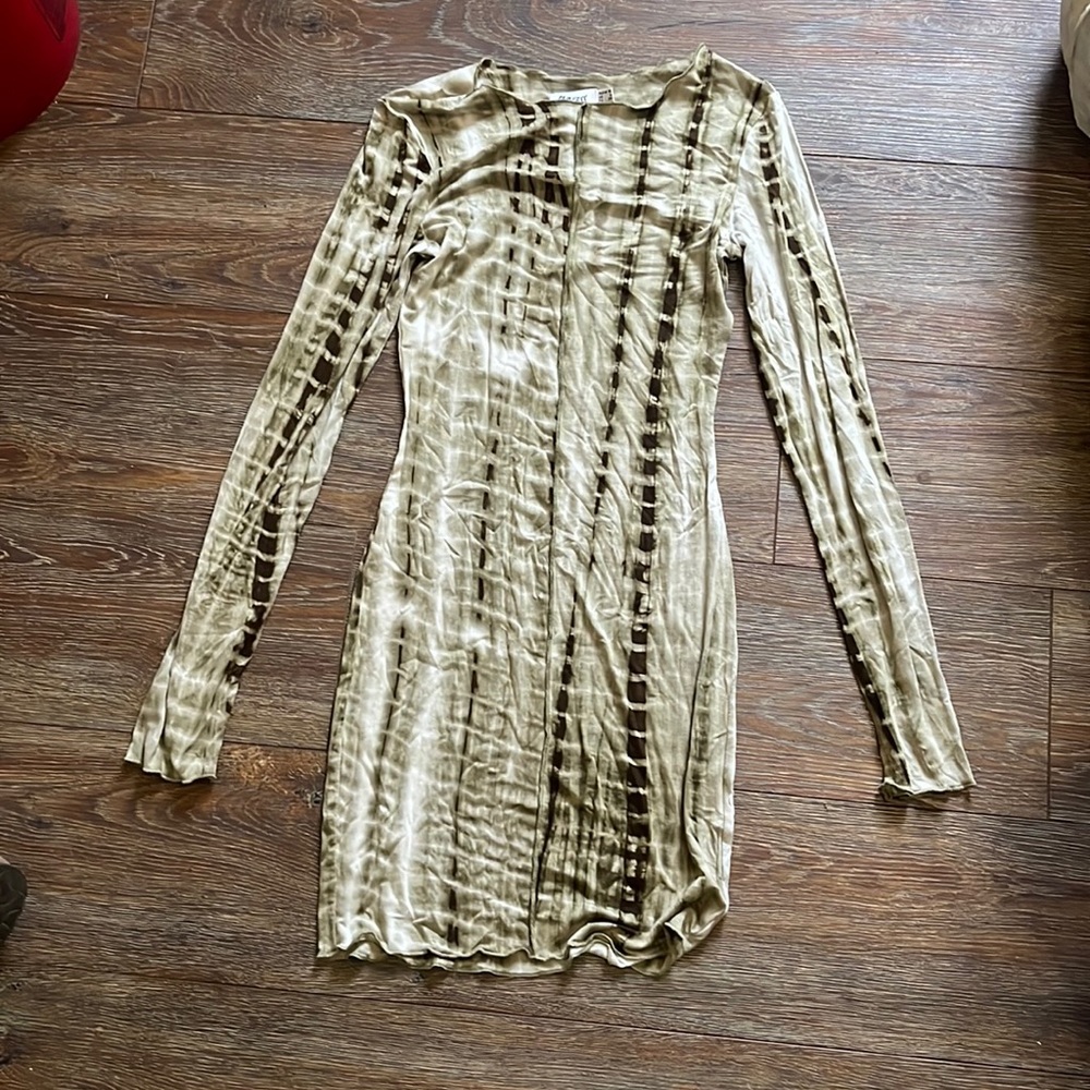 Snakeskin Bodycon Dress